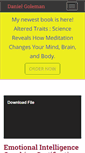 Mobile Screenshot of danielgoleman.info